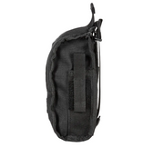 Side view of 5.11 Flex Med Pouch 56489 highlighting stretch panel and elastic tourniquet holder | The Fire Center