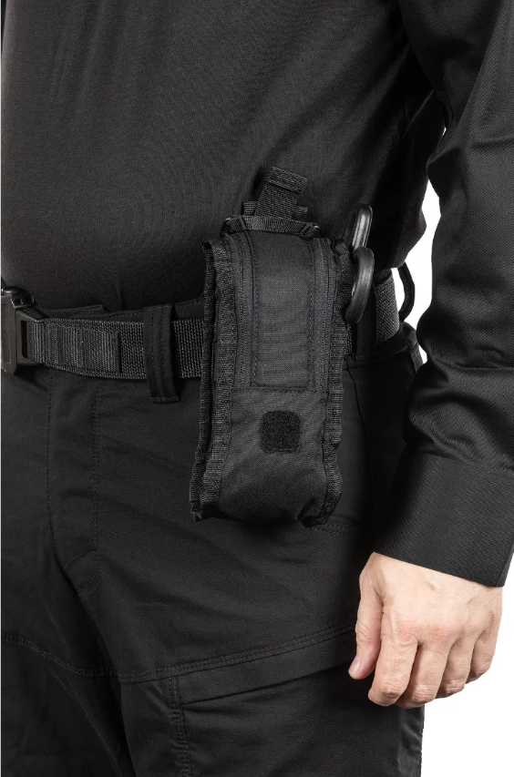 Front view of 5.11 Tactical Flex Med Pouch with external shear storage and compact design (56489) | The FIre Center