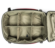Interior of 5.11 Responder48 Backpack with adjustable dividers and foam panel support (56718) | The Fire Center
