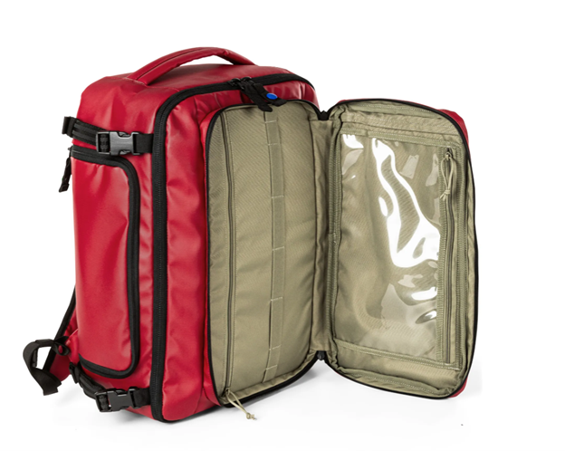 5.11 Tactical Responder48 Med Backpack – 35L EMS pack with full clamshell opening and external storage (56718) | The Fire Center