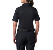 Back view showing military creases and uniform-ready appearance 5.11 Women's Stryke PDU (61046) | The Fire Center