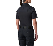 Back view showing military creases and uniform-ready appearance 5.11 Women's Stryke PDU (61046)