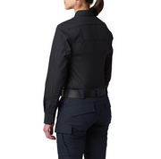 5.11 (62085) | Rear view highlighting dual fabric construction and breathable jersey lower body.