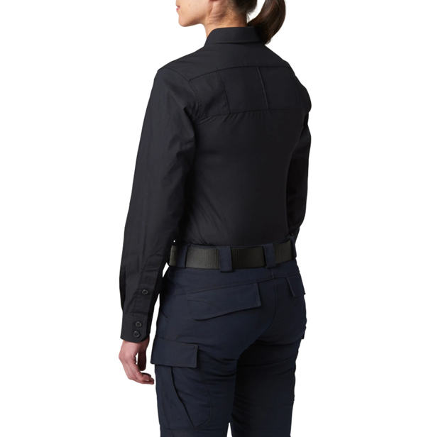 5.11 (62085) | Rear view highlighting dual fabric construction and breathable jersey lower body.