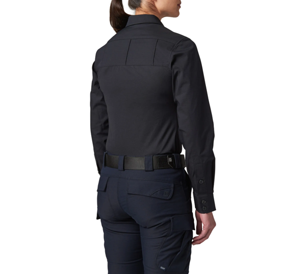 5.11 (62085) | Rear view highlighting dual fabric construction and breathable jersey lower body.