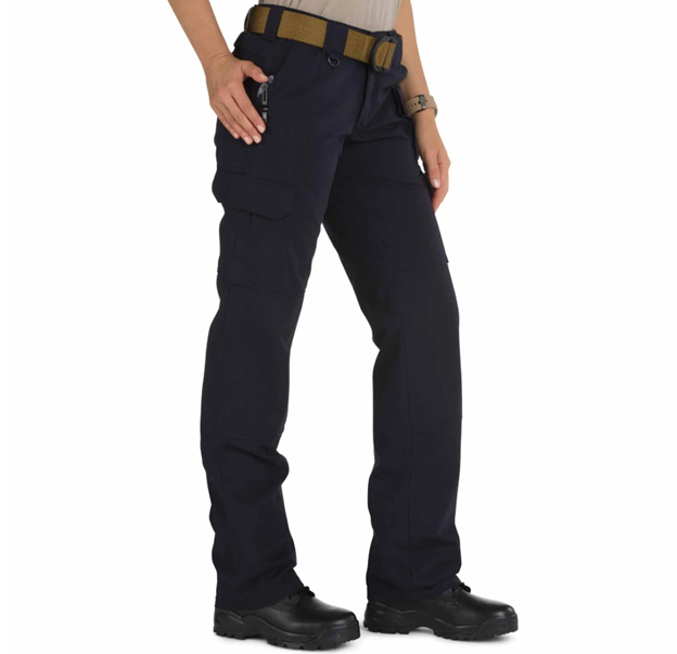 Women's tactical pants with nylon reinforced pockets and hem cord channels 5.11 (64358)
