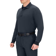 Side mesh vent panels detail on Blauer Performance Polo 8127 | The Fire Center