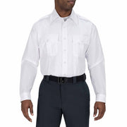 Blauer Class A long sleeve firefighter shirt front view (8431) } The Fire Center | Fuego Fire Center