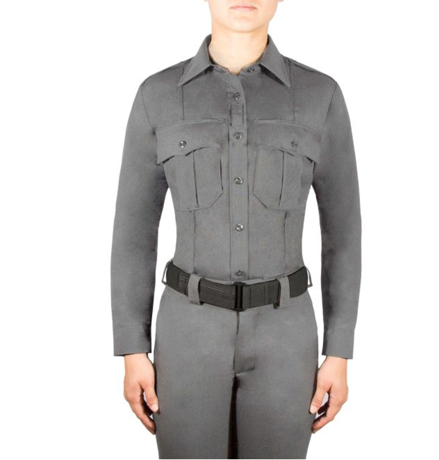 Blauer Women's SuperShirt 8670W front view long sleeves. | Tne Fire Center