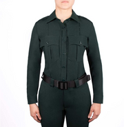 Blauer Women's SuperShirt 8670W front view long sleeves. | Tne Fire Center