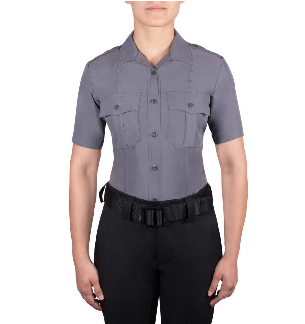 Blauer Women's SuperShirt tactical duty shirt front view| The Fire Center