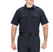 Blauer SuperShirt tactical duty shirt front view (8675)| The Fire Center