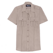 Stretch side panels and vent mesh on Blauer SuperShirt|The  Fire Center