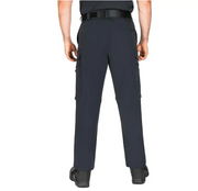 Firefighter bike patrol pants with zippered cargo pockets