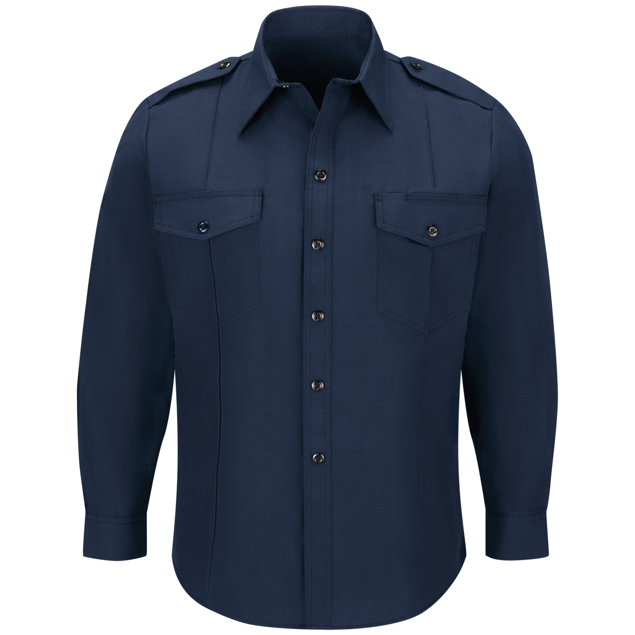 Workrite Men's Non-FR 100% Cotton Classic Long Sleeve Fire Chief Shirt (FCS0)