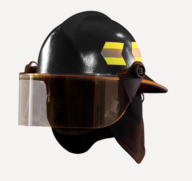 firefighter motorcycle helmets Fire-Dex Helmet-Modern (Deluxe)