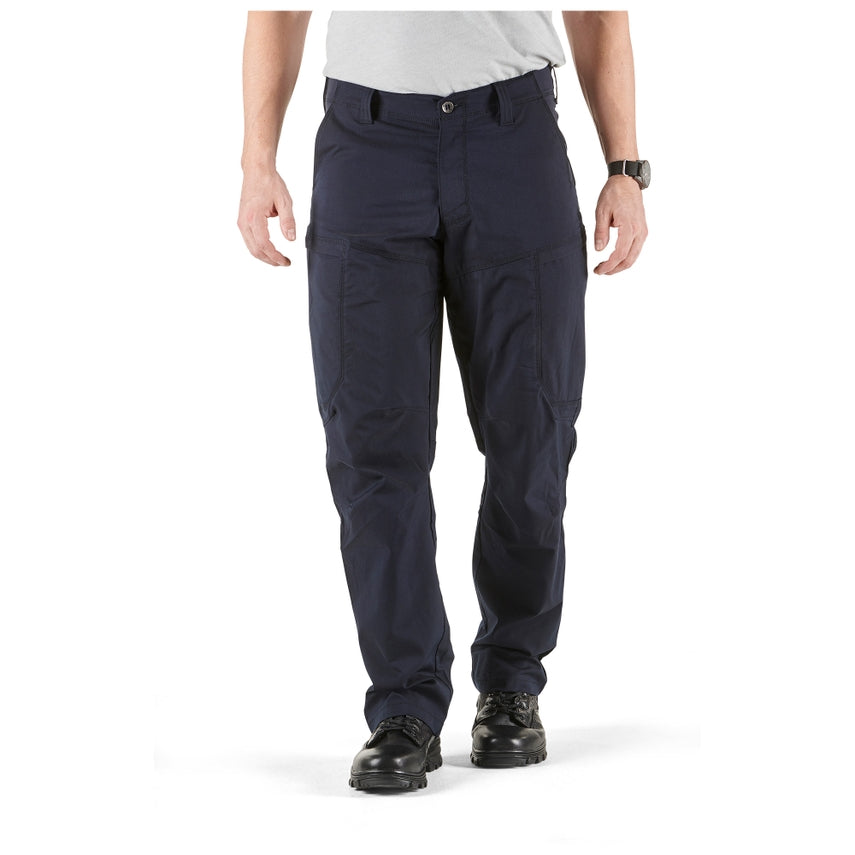 5.11 Tactical APEX™ Pant (74434) | The Fire Center | The Fire Store | Store | Fuego Fire Center | Firefighter Gear | Flexible and functional, the Apex Pant sets the standard for speed and versatility with 5.11®’s Flex-Tac® mechanical stretch canvas. Featuring a comfort waistband, an internal flex cuff pocket, hidden handcuff key pocket, zippered thigh pockets with internal magazine storage, and deep, reinforced main pockets, the Apex Pant is made for action.