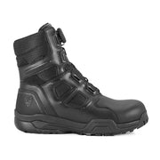 Front view of Blauer Breach V2 firefighter boots with BOA Fit System| The Fire Center