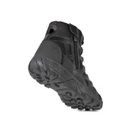 Side view of Blauer Rift waterproof boot featuring dual zipper closure and ripstop upper material! The Fire Center