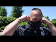 Blauer Face Mask (FM100)| The Fire Center | Fuego Fire Center | Store | FIREFIGHTER GEAR | FREE SHIPPING | You asked, we delivered. Blauer’s new uniform face mask is designed to match dark navy or black uniform fabrics for a professional look. Following CDC guidelines for non-medical use, the FM100 mask is built with a functional 3-layer construction