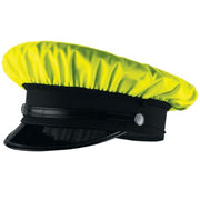 Blauer Reversible Hat Cover (107) | The Fire Center | Fuego Fire Center | Store | FIREFIGHTER GEAR | Keep your 8-point hat covered in style with Blauer’s waterproof nylon hat cover. Reversible to a hi-vis color for added visibility.