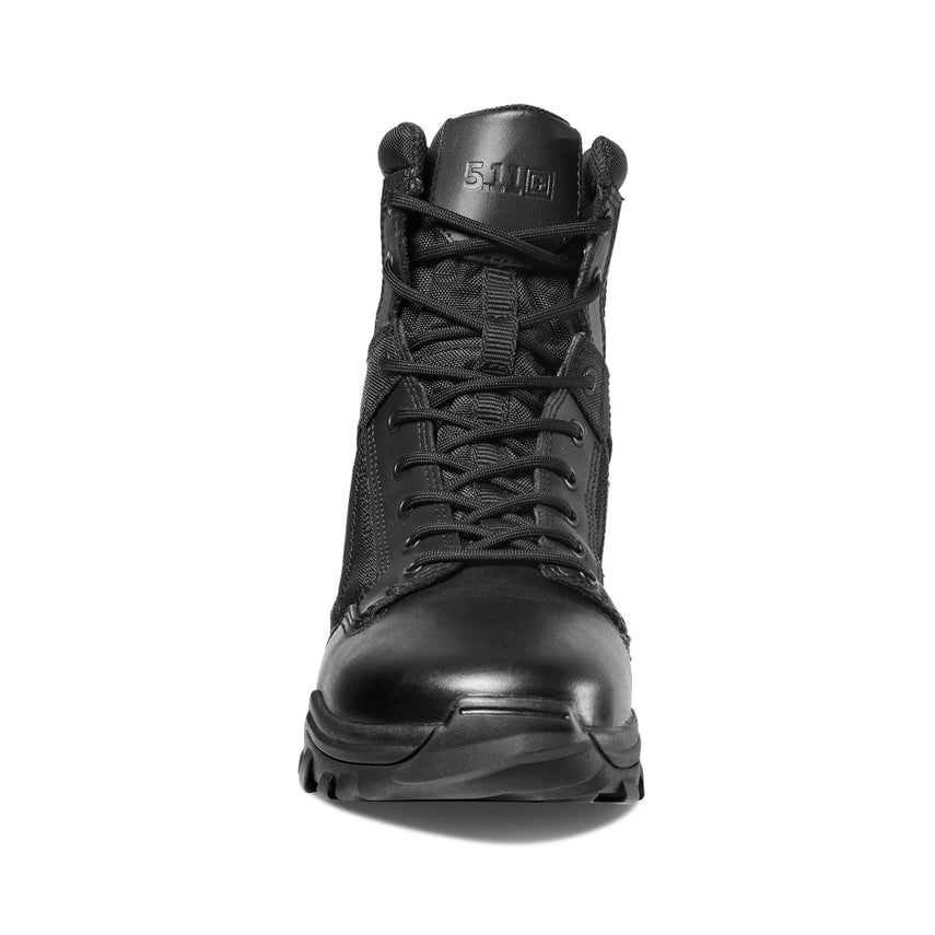 5.11 Tactical Fast-Tac 6-Inch Boot - Lightweight black duty boot for firefighters, EMTs, and law enforcement with slip-resistant sole and rugged design (12380) | The Fire Center