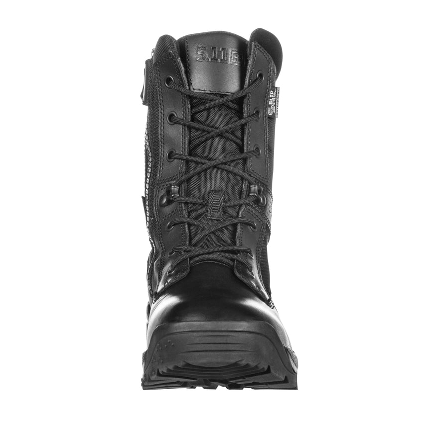 5.11 Tactical A.T.A.C.® 2.0 8" Storm Boot (12392) | The Fire Center | The Fire Store | Store |The boot worn by the world’s leading public safety personnel in a 8” height with 5.11’s SlipStream™ waterproof/breathable and bloodborne pathogen resistant membrane, the 5.11® A.T.A.C. 2.0. It’s lighter and more comfortable, yet maintains its reputation for toughness and durability