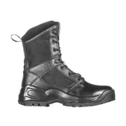 Front view of 5.11 Tactical Women’s A.T.A.C. 2.0 8" Boot showing durable leather toe and breathable nylon upper(12403) | The Fire Center