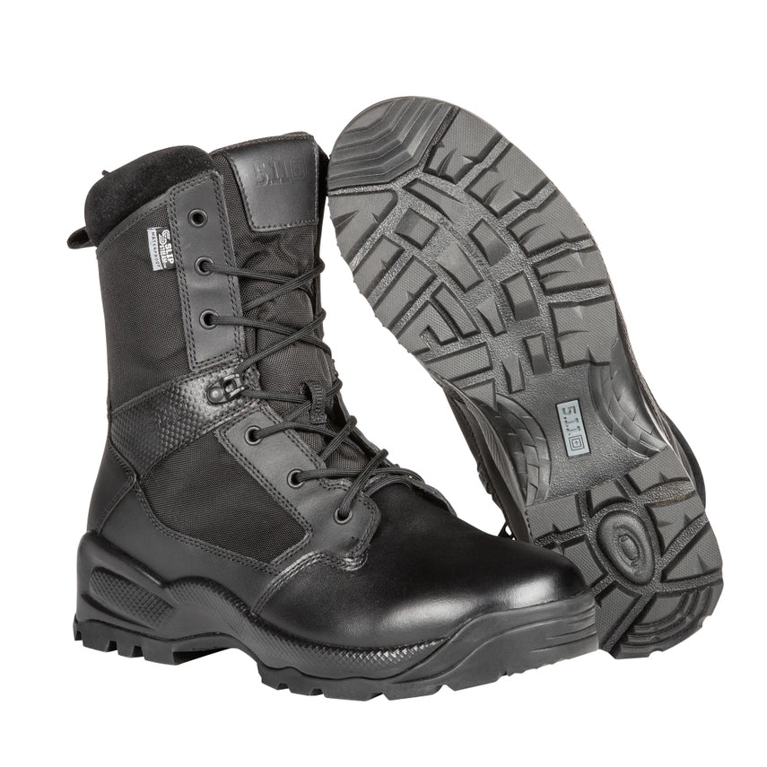 Back view of 5.11 Women’s A.T.A.C. 2.0 boot showcasing Ortholite Achilles cuff and ankle support (12403) | The Fire Center |