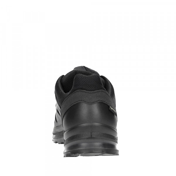 HAIX Black Eagle Tactical 2.1 GTX Low (340001) | HAIX Black Eagle Tactical 2.1 GTX Low Color Black Conductivity Anti-static Fastener Smart lacing Gender Male Inner liner GORE-TEX® Item number 340001 Primary use Law enforcement Product type Factory firsts Safety toe No safety toe Shank TPU R3000 Sole 018 Technologies Absorption, Anti Slip, Flexlace