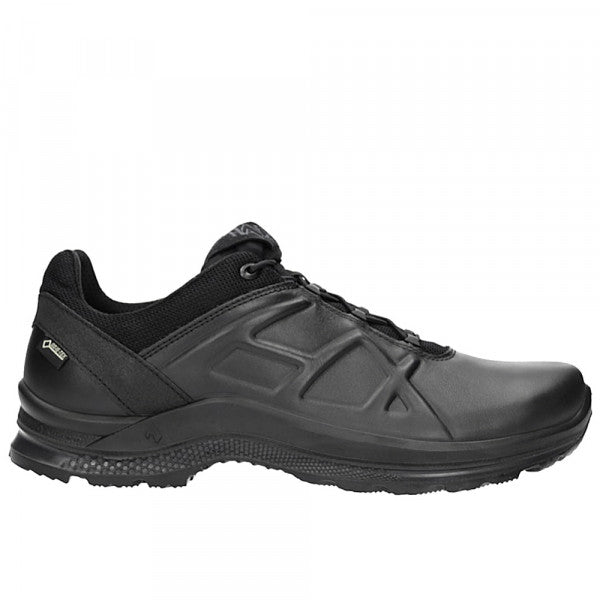 HAIX Black Eagle Tactical 2.1 GTX Low (340001) | HAIX Black Eagle Tactical 2.1 GTX Low Color Black Conductivity Anti-static Fastener Smart lacing Gender Male Inner liner GORE-TEX® Item number 340001 Primary use Law enforcement Product type Factory firsts Safety toe No safety toe Shank TPU R3000 Sole 018 Technologies Absorption, Anti Slip, Flexlace