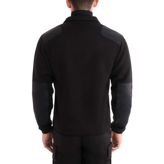 Blauer Fleece-Lined Zip Sweater (228) | The Fire Center | Fuego Fire Center | Store | FIREFIGHTER GEAR | FREE SHIPPING | This high tech quarter-zip sweater blends our low pill acrylic and wool sweater face with a bonded micro fleece lining. It's the warmest, most wind-resistant, durable and comfortable mid layer on the market.