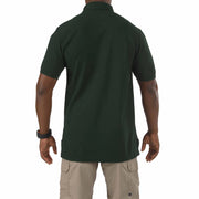 5.11 Tactical Utility Short Sleeve Polo for Firefighters – Fade-Resistant Uniform Shirt with Pen Pockets and No-Roll Collar (41180) | The Fire Center |
