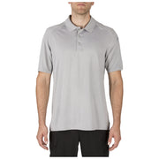 5.11 Tactical Helios Short Sleeve Polo – Lightweight, moisture-wicking uniform shirt with mic pockets for firefighters (41192) | The Fire Center