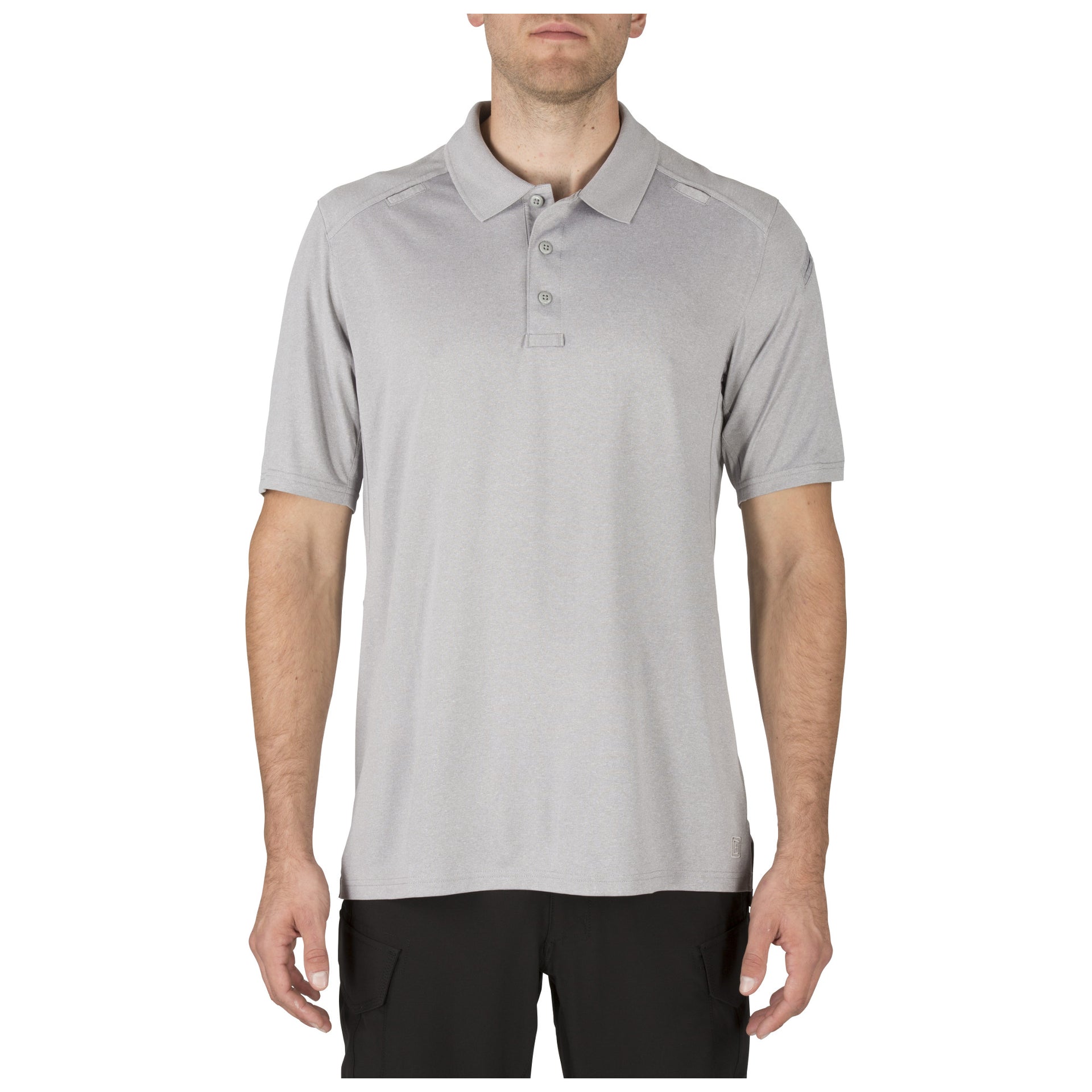 5.11 Tactical Helios Short Sleeve Polo – Lightweight, moisture-wicking uniform shirt with mic pockets for firefighters (41192) | The Fire Center