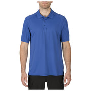 5.11 Tactical Helios Short Sleeve Polo (41192) | The Fire Center | Fuego Fire Center | Firefighter Gear | Built from snag-resistant knit fabric, the Helios Short Sleeve Polo is moisture wicking, quick-drying, and anti-odor; all of which means you’ll stay nice and cool when the weather gets hot and sticky.