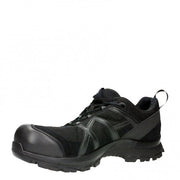 HAIX Black Eagle Safety 42.1 Low (610013) | Are you wanting a safety toe shoe, but just aren’t interested in a heavy duty safety boot? The new all black HAIX® Black Eagle® Safety 42.1 Low safety shoe is our lightest and most flexible shoe yet. Featuring an updated modern design in black with black design elements, so you can be stylish