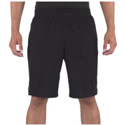 5.11 Tactical Utility PT Shorts – Lightweight 10.5" polyester workout shorts for firefighters with elastic waistband (43061) | The Fire Center