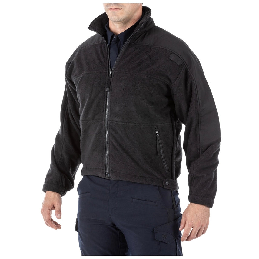 5.11 Tactical 3-in-1 Reversible High-Visibility Parka (48033) | The Fire Center | The Fire Store | Store | The Reversible High Vis 3-in-1 Parka™ offers superior weather protection and reliable, High Visibility performance. The reversible outer shell is standard patrol duty black, with ANSI/ISEA 107-2015 Type R&P, Class 3 Certified and 3M® Scotchlite.® reflective tape on the other side.