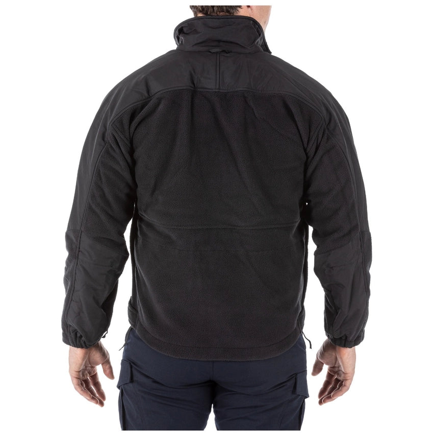 5.11 Tactical 3-in-1 Reversible High-Visibility Parka (48033) | The Fire Center | The Fire Store | Store | The Reversible High Vis 3-in-1 Parka™ offers superior weather protection and reliable, High Visibility performance. The reversible outer shell is standard patrol duty black, with ANSI/ISEA 107-2015 Type R&P, Class 3 Certified and 3M® Scotchlite.® reflective tape on the other side.