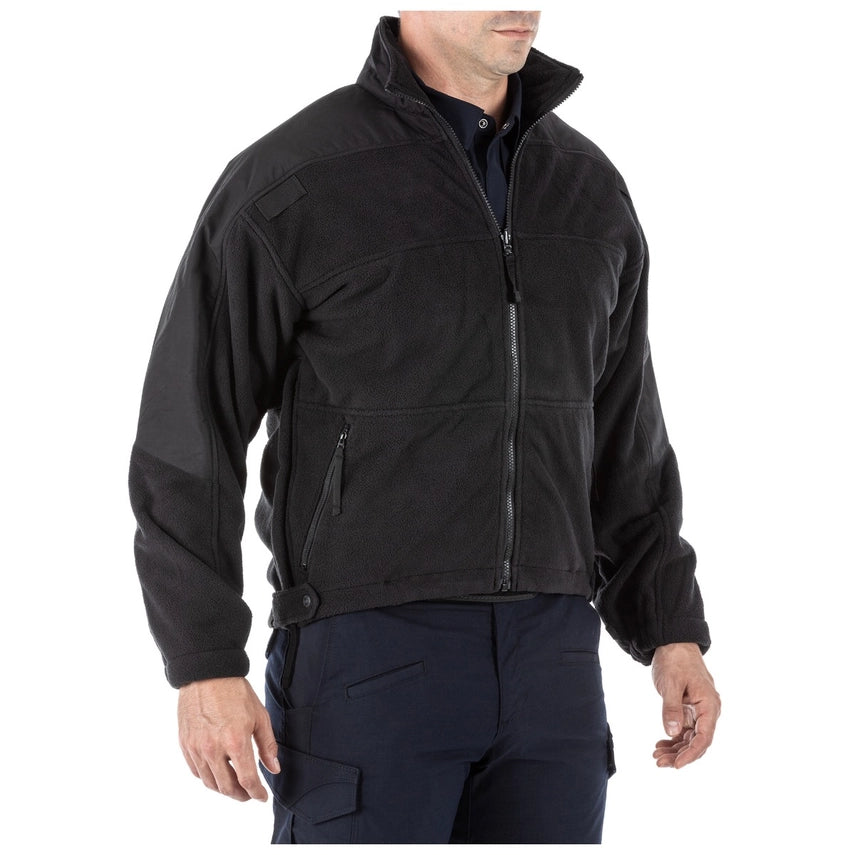 5.11 Tactical 3-in-1 Reversible High-Visibility Parka (48033) | The Fire Center | The Fire Store | Store | The Reversible High Vis 3-in-1 Parka™ offers superior weather protection and reliable, High Visibility performance. The reversible outer shell is standard patrol duty black, with ANSI/ISEA 107-2015 Type R&P, Class 3 Certified and 3M® Scotchlite.® reflective tape on the other side.