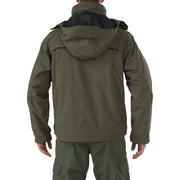 5.11 Tactical Valiant Duty Jacket (48153) | The Fire Center | Fuego Fire Center |  Built on a 5-in-1 platform, the Valiant Duty Jacket consists of a high-performance shell and a removable matching softshell jacket that works as a standalone jacket or converts to a vest (also available separately).