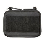 Front view of 5.11 Tactical Flex Admin Pouch showing bungee cord and MOLLE panel (56429) | The Fire Center