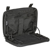 5.11 Tactical Flex Admin Pouch Interior view with 180° open access and slim organizer pockets (56429) | The Fire Center |