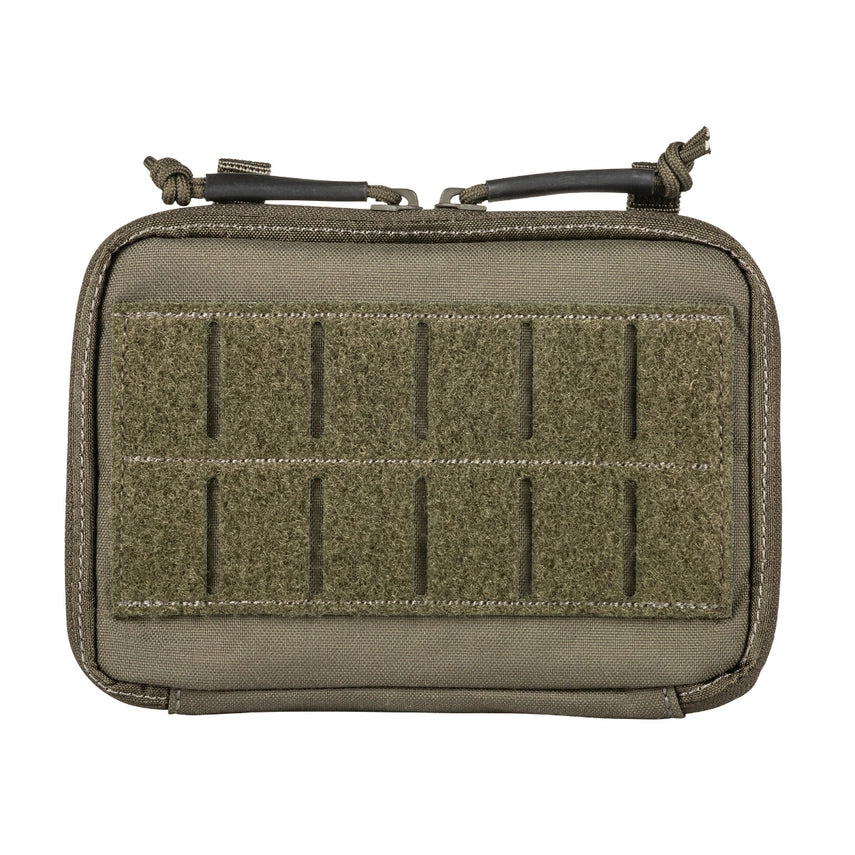5.11 Tactical Flex Admin Pouch (56429) | The Fire Center | The Fire Store | Store | The smart features of the Flex Admin Pouch let you keep the tools of your trade organized and secure. Plus, it attaches to all platforms via Flex-HT™ Mounting System’s ½” webbing ladder and ¾” TPU coated straps. DIMENSIONS 4.5"H x 6.25"W x 1.0"D