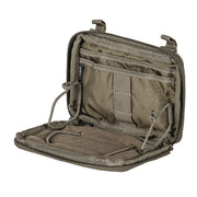 5.11 Tactical Flex Admin Pouch (56429) | The Fire Center | The Fire Store | Store | The smart features of the Flex Admin Pouch let you keep the tools of your trade organized and secure. Plus, it attaches to all platforms via Flex-HT™ Mounting System’s ½” webbing ladder and ¾” TPU coated straps. DIMENSIONS 4.5"H x 6.25"W x 1.0"D