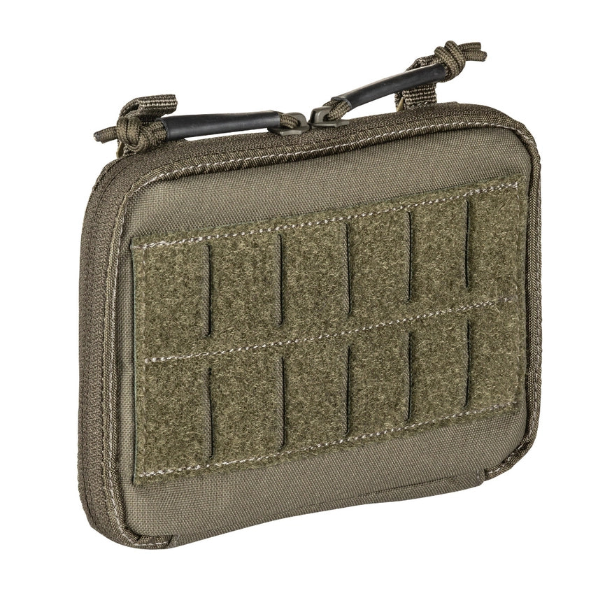 5.11 Tactical Flex Admin Pouch (56429) | The Fire Center | The Fire Store | Store | The smart features of the Flex Admin Pouch let you keep the tools of your trade organized and secure. Plus, it attaches to all platforms via Flex-HT™ Mounting System’s ½” webbing ladder and ¾” TPU coated straps. DIMENSIONS 4.5"H x 6.25"W x 1.0"D