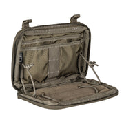 5.11 Tactical Flex Admin Pouch (56429) | The Fire Center | The Fire Store | Store | The smart features of the Flex Admin Pouch let you keep the tools of your trade organized and secure. Plus, it attaches to all platforms via Flex-HT™ Mounting System’s ½” webbing ladder and ¾” TPU coated straps. DIMENSIONS 4.5"H x 6.25"W x 1.0"D