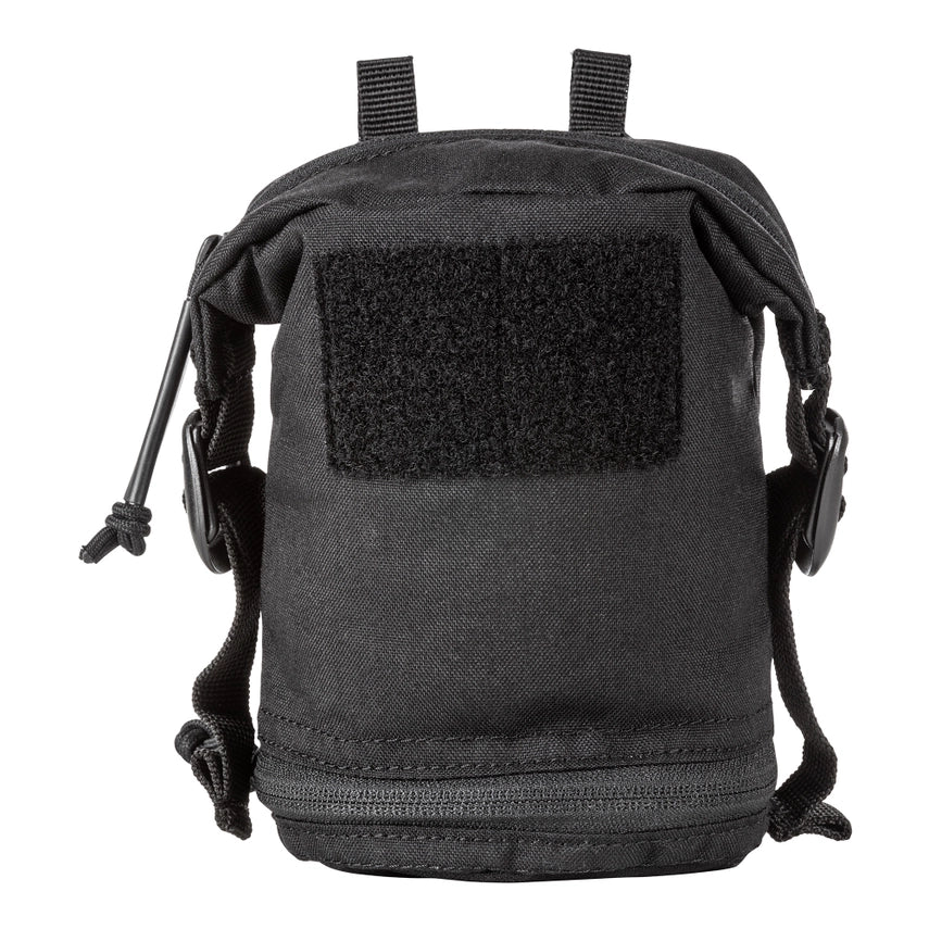 Front view of the 5.11 Tactical Flex Vertical GP Pouch showing expandable drop bottom (56490) | The Fire Center