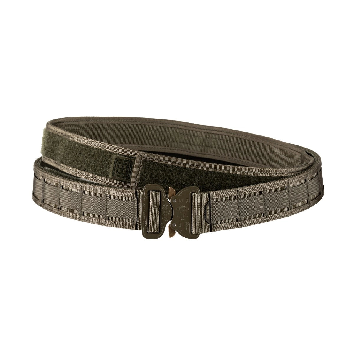 Front view of 5.11 Tactical Maverick Battle Belt showing COBRA® buckle (56664) | The Fire Center | Fuego Fire Center